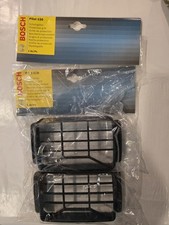 Vintage Pair Bosch Pilot Fog Light Grille Covers Saab NOS picture