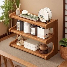 3 Tier Coffee Cup Holder, Desktop Organizer Shelf, Tabletop Display Shelf New picture