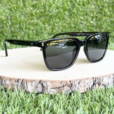 Carfia CA5354 Polarized Sunglasses Black Plastic Frame Black Lenses 51-17-145 picture