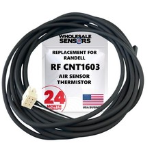 Replacement Randell RF CNT1603 QTI Air Sensor Thermistor Black 10FT picture