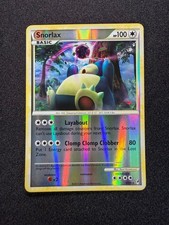 2011 Pokemon Call Of Legends Snorlax Reverse Holo Rare 33/95 PRISTINE NM picture
