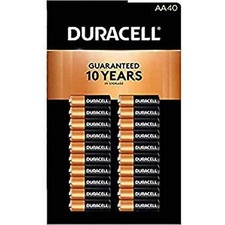 Duracell - Copper Top AA Alkaline Batteries Double A 40 ct picture