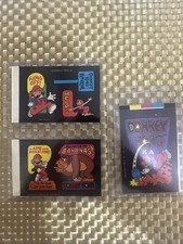 3 Rare Proto Type 1982 NINTENDO DONKEY KONG PROOF W/COLOR BAR STICKER White Edge picture