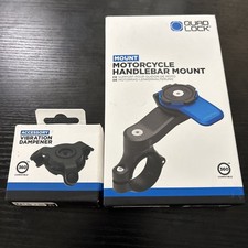 QUAD LOCK Motorcycle Phone Handlebar Mount and Vibration Dampener  Quadlock picture