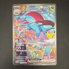 The Pokémon Company Pokémon TCG Salamence ex 187/159 Sv09 Holo SIR English picture