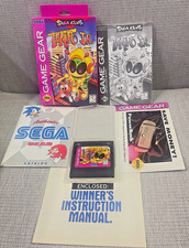 Tempo JR. Sega Game Gear Sega Club CIB Complete w/Manual and inserts Rare picture