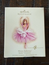 Hallmark Keepsake Flower Ballerina Barbie Collection Ornament 2006 picture