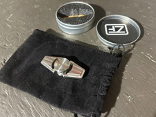 ZeroFeud Stainless Steel Compass Fidget Spinner + ZF Soft Wallet/Pocket Pouch picture