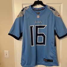 Tennessee Titans Men's Treylon Burks #16 Jersey Large Nike On Field New No Tags picture