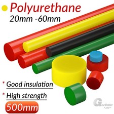 20mm-60mm PU Polyurethane Solid Round Rod Bar Stick Elastic Shock Absorber picture