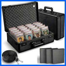 Portable Graded Card Storage Box with Shoulder Strap - Ideal for Collectors picture