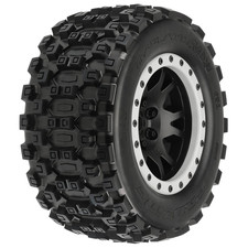 Pro-Line Racing Badlands Mx43 Pro-Loc Mnt Impulse Blkgrey2Xmx Pro1013113 Rc Tire picture