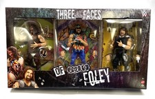 Three Faces of Foley WWE 3 Figure Dude Love Cactus Jack Mankind 2023 Sealed picture