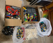 LEGO City & Speed Champions Lot + 20+ Minifigs, Manuals, Vehicles & Parts picture