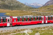 KATO N Gauge Rhaetian Railway Bernina Express New Logo Basic Set 3 Cars 10-1655 picture
