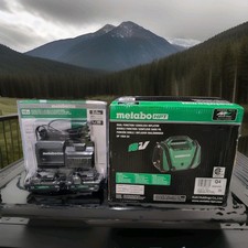 Metabo HPT 18V Cordless Inflator With (2) 2ah Batteries And Charger UP18DAQ4 picture