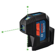 Bosch GPL100-30G Green 3-Point Self-Leveling Alignment Laser 125 ft w/ Case picture