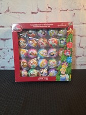 Disney Princess Hallmark Countdown to Christmas Fillable Ornaments Advent 25 Day picture