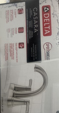 Delta Casara 4 in. Centerset 2-Handle Bathroom Faucet Nickel  25862LF-sp picture