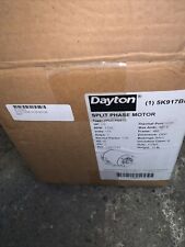 Dayton Motor, #5K917BE, 1/3hp, 1ph, 115v, 1725rpm, FR-48Z, New Open Box picture