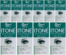 10pc x ITONE Eye Drops 10ml each Herbal Ayurvedic Eye Wellness picture