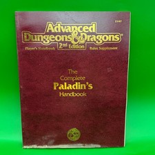 TSR AD&D 2nd Edition Rules Supplement 2147: The Complete Paladin's Handbook picture