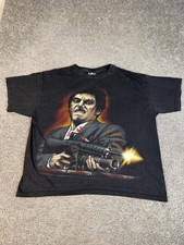 Vintage Scarface Clothing Co. Shirt Mens XL Black Scarface Graphic Crew Neck picture