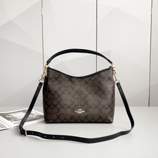 Coach laurel CR149 Shoulder Bag In Signature Canvas Crossbody Outlet picture