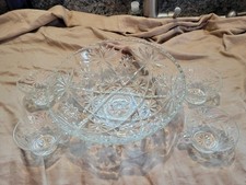 Vintage David   Anchor Hocking 5 Piece 4 Cups  Serving Bowl    David picture