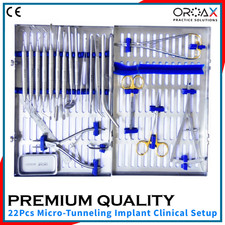 22-Piece Professional Micro-Tunneling Implant Instruments and Clinical Tools picture