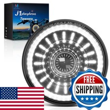 MICTUNING J1 7 Inch Parking Light Halo for Kawasaki Suzuki Yamaha Honda picture