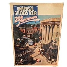 Vtg. Universal Studios Tour 20th Anniversary Book/Magazine 1984 Amusement Park picture