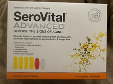 SeroVital Advanced 120 Capsules +60 Tablets 30 Day Dietary Supplement SeroVital. picture