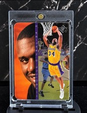 1996-97 Upper Deck SP Shaquille O’Neal #IN10 Lakers Die-Cut Insert Shaq HOF picture