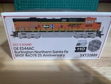 ScaleTrains Rivet Counter HO scale GE ES44AC BNSF #6078 25th Anniversary DCC SND picture