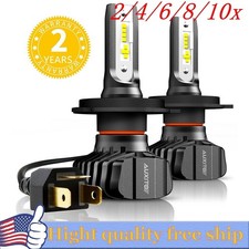 2/4X AUXITO 9003 H4 LED Headlight bulb & Truck Car High&Low Dual Beam Kit 6500K picture
