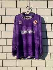 RARE 1994-95 Fiorentina Rui Costa #10 Jersey XL Long Sleeve Vintage UHLSPORTS picture