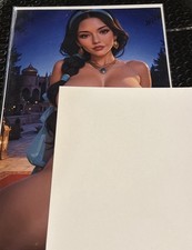 2026 Bangers ART Book Jasmine Cosplay VIRGIN Ltd 100 RARE OMG Beautiful 😍 2Left picture