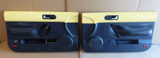*FAIR* PAIR 1998-2010 VW OEM Volkswagen Beetle *CONVERTIBLE* Door Panels YELLOW picture