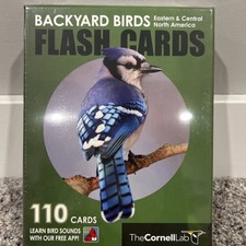 Backyard Birds Flash Cards - Eastern & Central North America by  The Cornell Lab picture