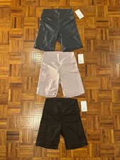 3 PAIR LULULEMON SHORTS WITH SIDE POCKETS ORIGINAL DESIGN WOMENS SIZE M picture