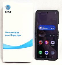 *AS-IS* Samsung Galaxy Z Flip 7 256 GB Jetblack LOCKED (AT&T) (11104531) picture