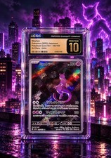 Batman Mewtwo CGC Pristine 10 183/165 Sv2a: Pokemon Card 151 Holo (JPN)  👑🌟 picture