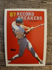 Mark Mcguire 87 Record Breakers ERROR CARD  picture