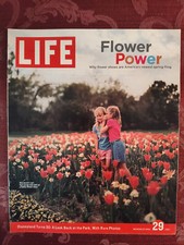 Rare LIFE magazine April 29 2005 Spring Flower Power picture