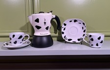 Bialetti Mukka Express 2-Cup Stove Top Cappuccino & Latte Maker, 2 Cup & Saucer picture