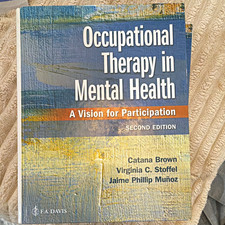 Occupational Therapy in Mental Health Vision for Participation 2nd Ed Brown picture