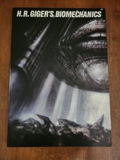 1988 H.R. GIGER'S BIOMECHANICS PAPERBACK BOOK by: EDITION C, RARE HTF, GERMAN picture