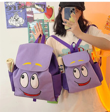Dora the Explorer Backpack Map Large Capacity Kids School Travel Messenger Bag picture