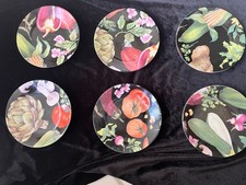 6 Philippe Deshoulieres Limoges Cocktail Tropical Fruits 6